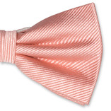 Nœud papillon homme rose saumon - Thumbnail 2