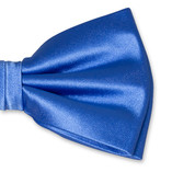 Nœud papillon en polyester bleu  - Thumbnail 2