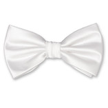 Nœud papillon en polyester blanc - Thumbnail 1