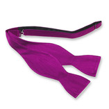 Nœud papillon violet à nouer  - Thumbnail 1