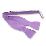 Nœud papillon lilas à nouer - Thumbnail 1