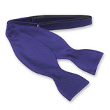Nœud papillon à nouer violet foncé - Thumbnail 1