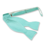 Nœud papillon aqua à nouer  - Thumbnail 1