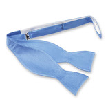 Nœud papillon bleu clair à nouer  - Thumbnail 1
