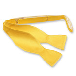Nœud papillon jaune canari à nouer  - Thumbnail 1