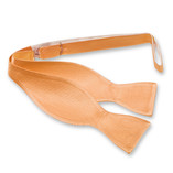 Nœud papillon orange pêche à nouer  - Thumbnail 1