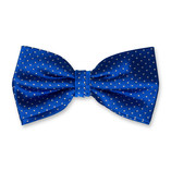 Nœud papillon à pois - bleu - Thumbnail 1