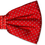 Nœud papillon à pois - rouge - Thumbnail 2