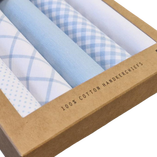 Mouchoirs homme - Bleu - Thumbnail 2