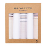 Mouchoirs homme - Beige - Thumbnail 1