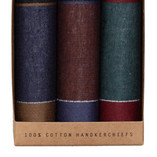 Mouchoirs homme - Noir - Thumbnail 2