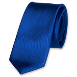 Cravate slim bleu roi - Thumbnail 1