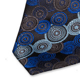 Cravate à cercles bleues - Thumbnail 2