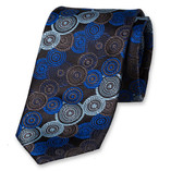 Cravate à cercles bleues - Thumbnail 1
