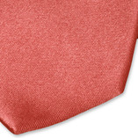 Cravate satin corail - Thumbnail 2