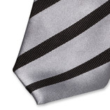 Cravate gris/noir - Thumbnail 2