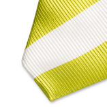 Cravate vert anis / blanche - Thumbnail 2