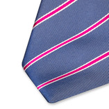 Cravate bleu foncé   - Thumbnail 2