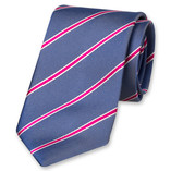 Cravate bleu foncé   - Thumbnail 1