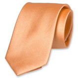 Cravate orange pêche - Thumbnail 1