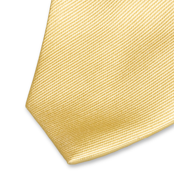 Cravate jaune pastel (2)