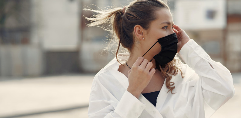 Masques buccaux en tissu sur cravates shop.fr 