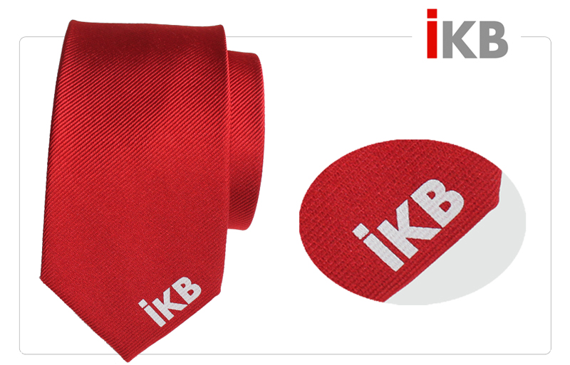 cravate imprimée serigraphique